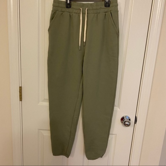 JOHN ELLIOTT LA Cotton Joggers Sweatpants in Brush Size Large - Picture 2 of 11